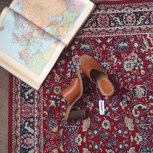 OLD NAVY heeled clogs | sz 10